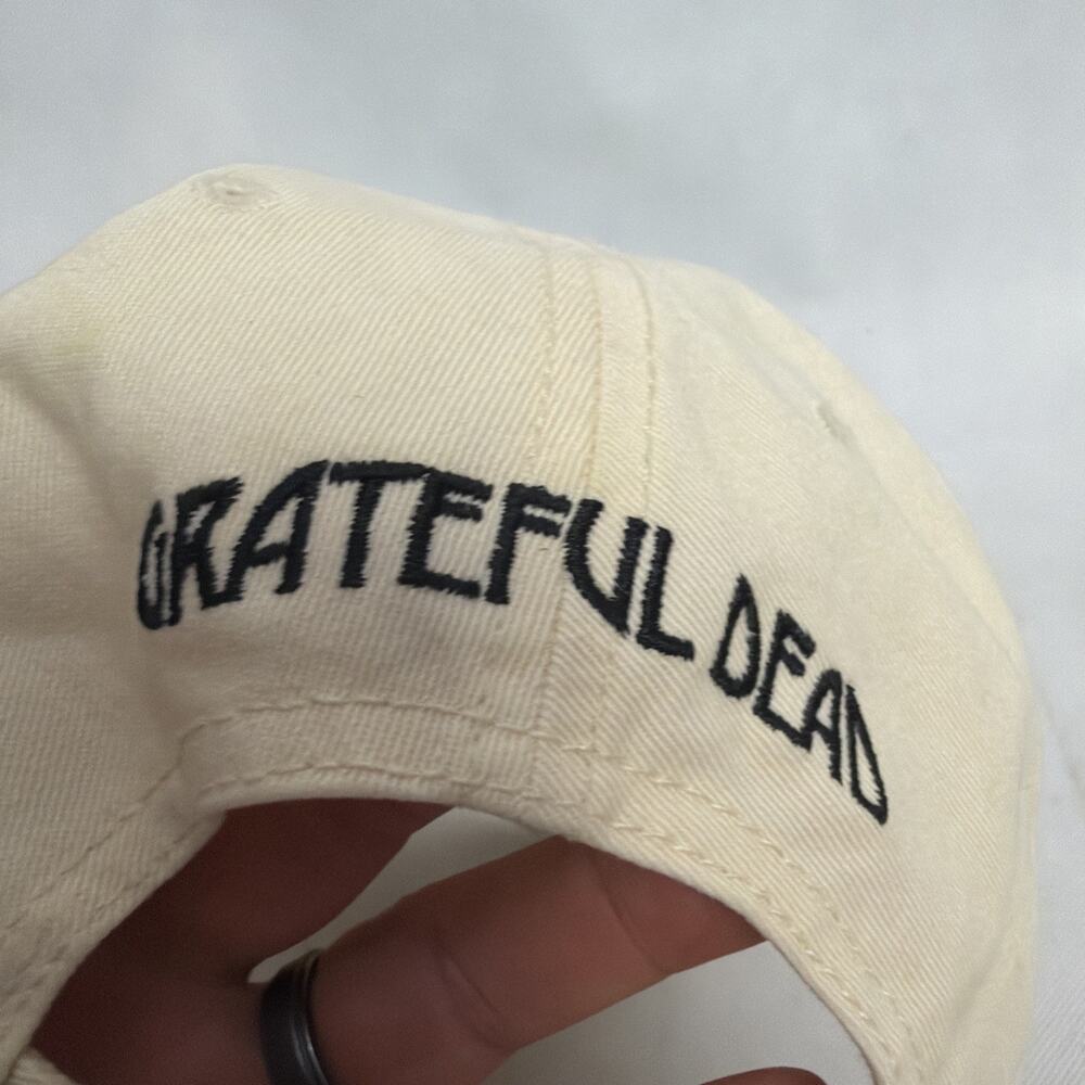 Grateful Dead Dancing Bear Hat Cap Strap Back One Size Mad Engine - Picture 4 of 6